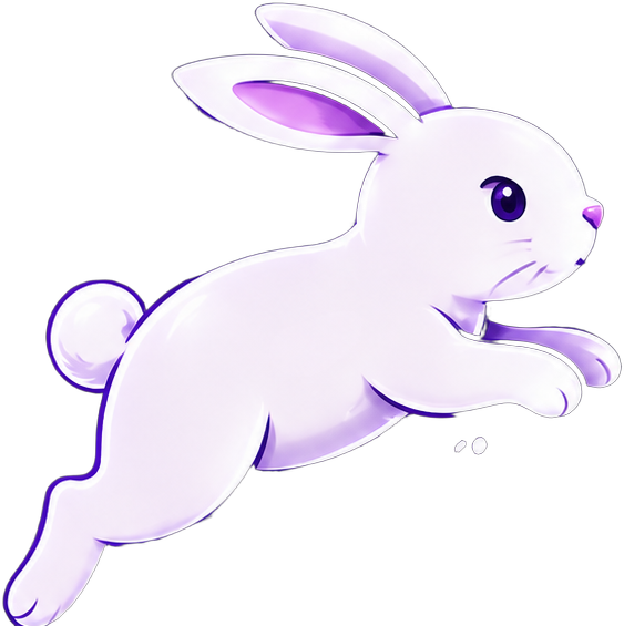 Tracehop Leaping Rabbit Mascot